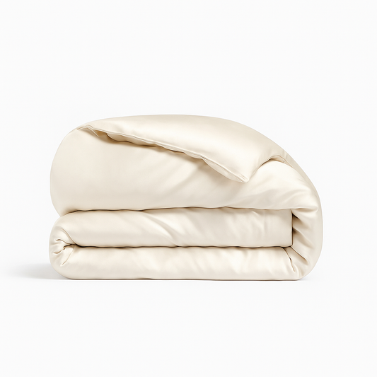 Morning Gold Silk Duvet Set