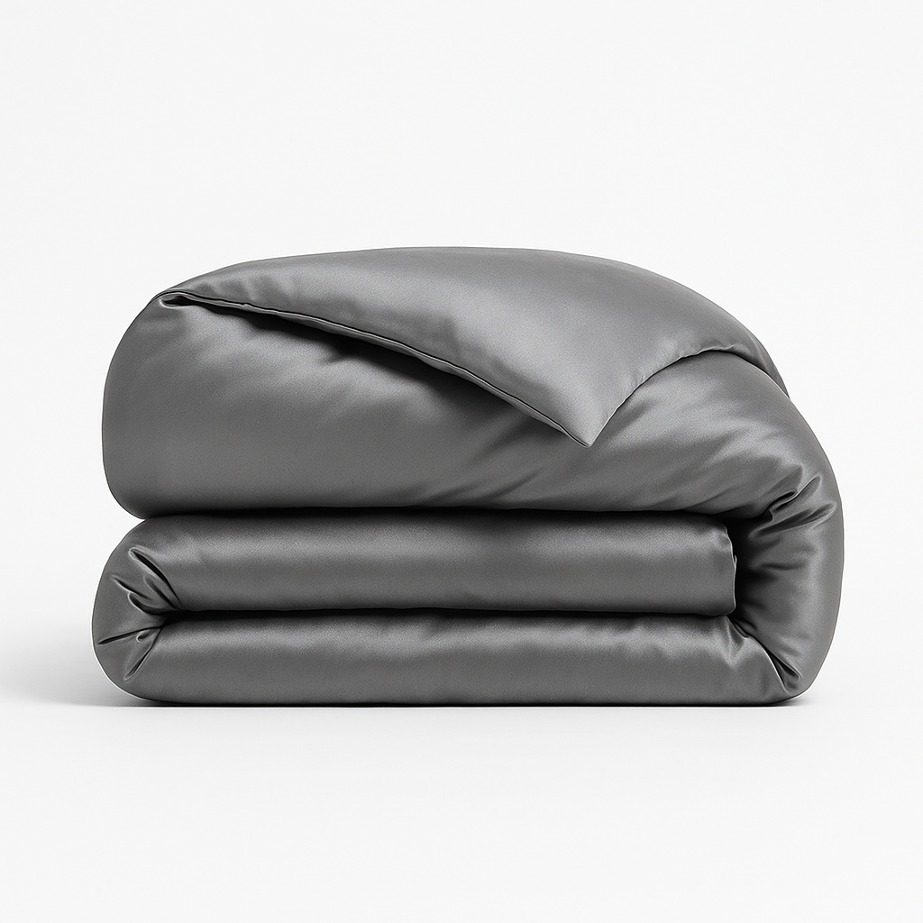 Silver Moon Silk Duvet Set